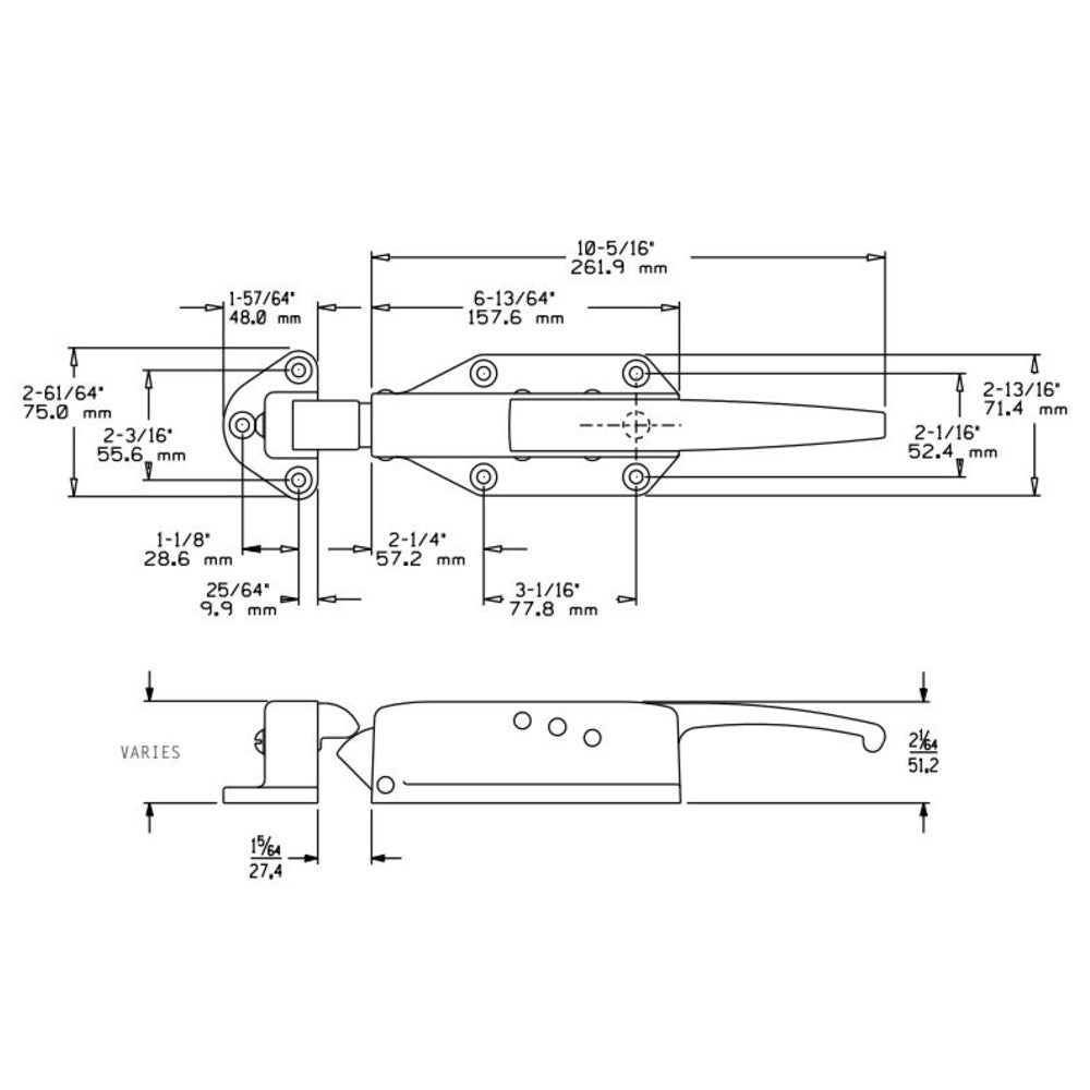 Kason 58 Series SafeGuard Flush Strike – RSL.ca