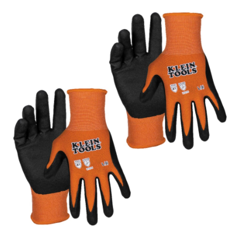 Klein Knit Dipped Touch-Screen Gloves L| 2 Pairs