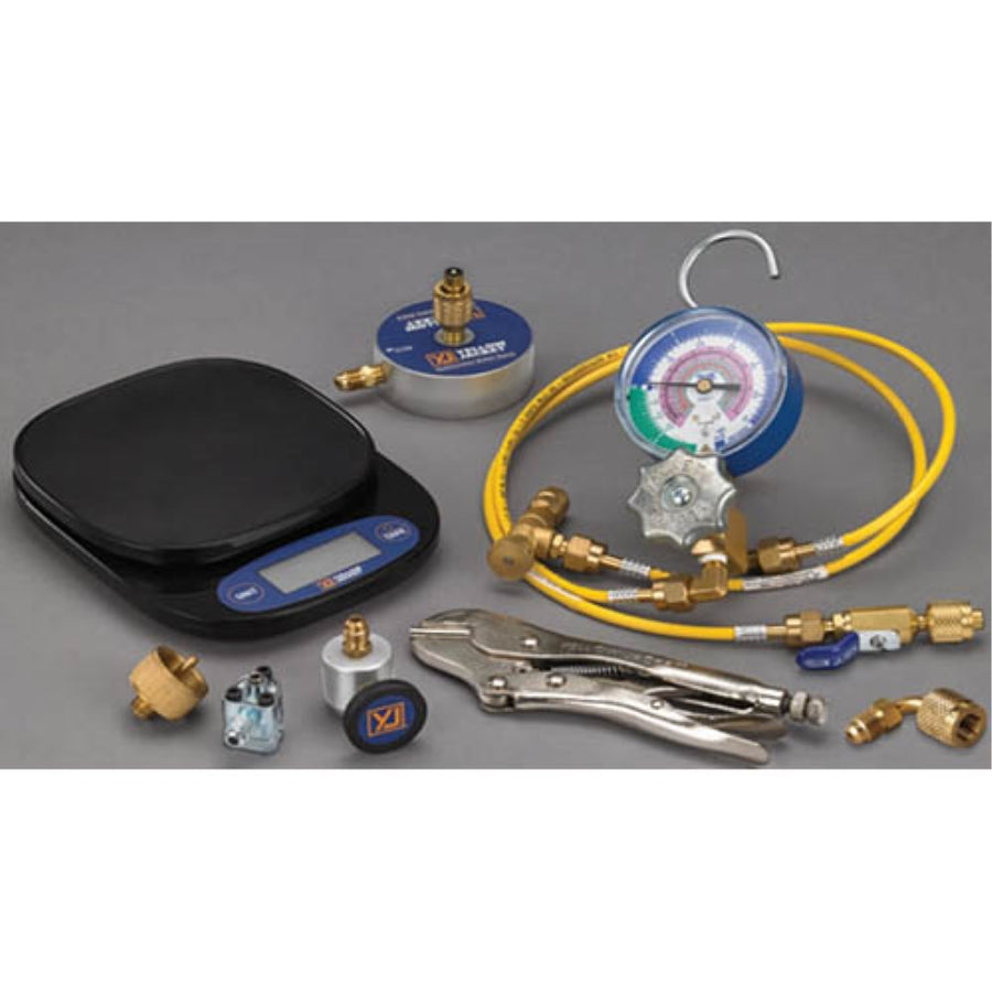 Yellow Jacket Hydrocarbon Charging Manifold and Scale Kit