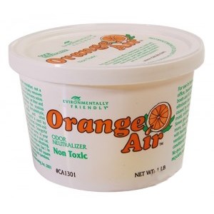 Nu-Calgon OrangeAir Odour Neutralizer Gel | Solid | 1 lb Tub