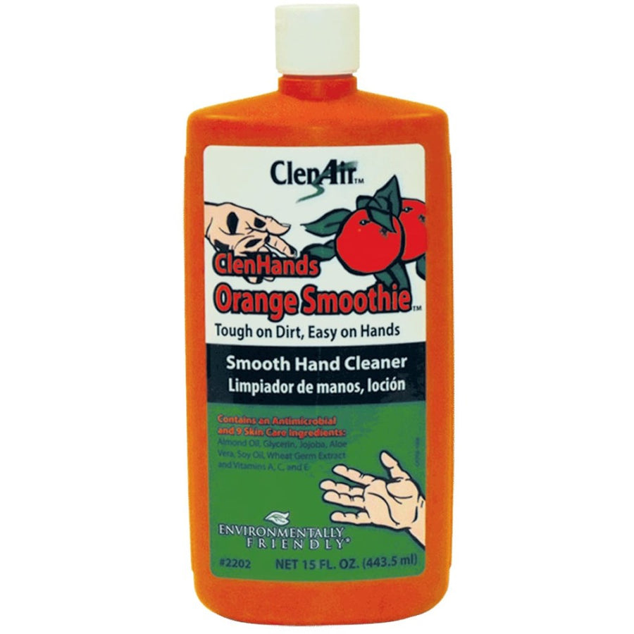 Nu-Calgon ClenHands Orange Smoothie Smooth Hand Cleaner Non Pumice | 15 oz.