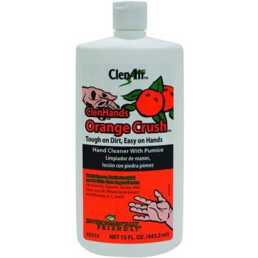 Nu-Calgon ClenHands Orange Crush Hand Cleaner with Pumice | 15 oz.