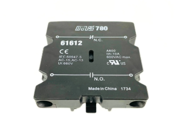 MARS 1 NO + 1 NC 25-60 FLA Definite Purpose Contactor Auxiliary Switch