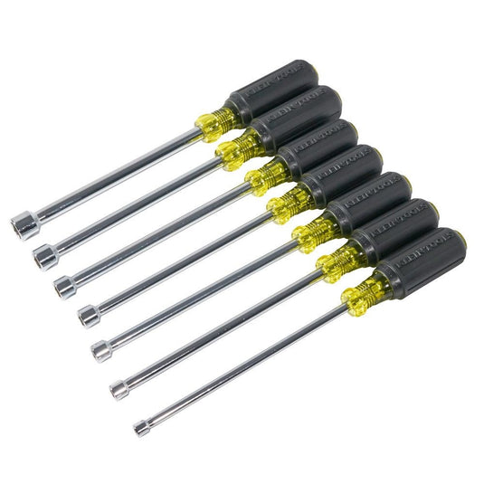 Rotating Nut Driver Klein 7 Piece Magnetic Tip Nut Driver Set with 6