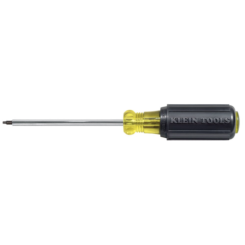 Klein #2 Robertson Square Recess Screwdriver with 4'' Round Shank – RSL.ca