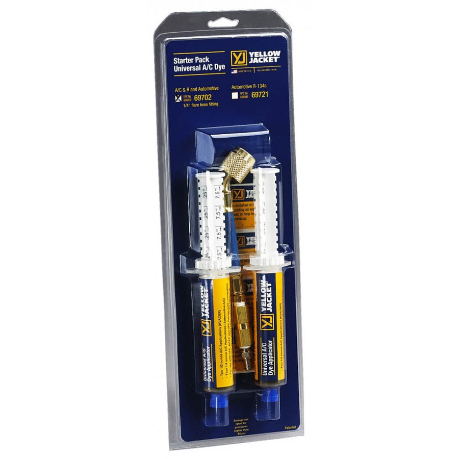 Yellow Jacket 2 Universal A/C Dye Injectors and Hose