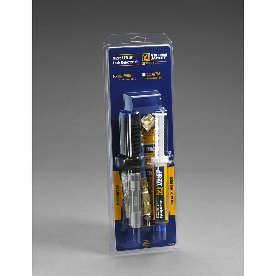 Yellow Jacket UV LED Flashlight and Dye Kit for AC/R