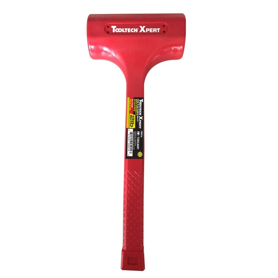 Tooltech Xpert 2 lb Dead Blow Rubber Hammer