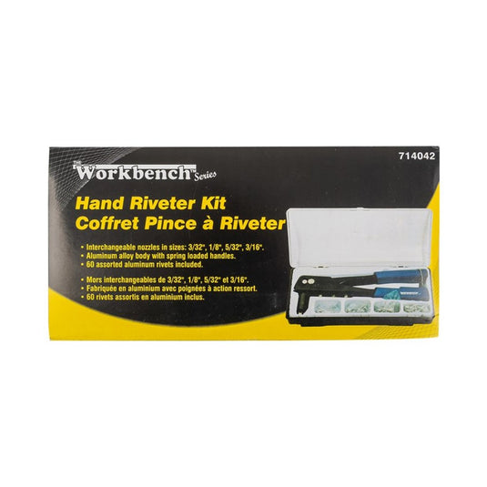 Tooltech Hand Rivet Gun with 60 Rivets – RSL.ca