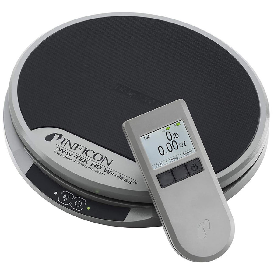 Inficon Wey-Tek HD Wireless Refrigerant Charging Scale with Handpiece