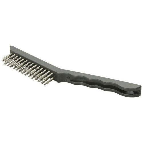 Mill-Rose 3 X 7 Row Fine Stainless Steel Wire Hand Scratch Brush