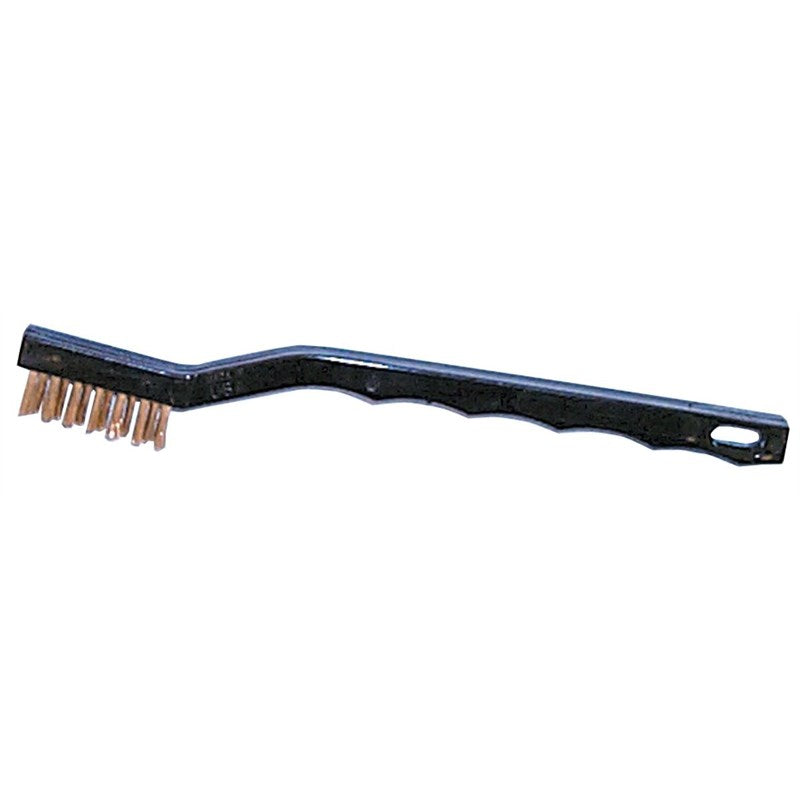Mill-Rose 3 X 7 Row Fine Brass Wire Hand Scratch Brush
