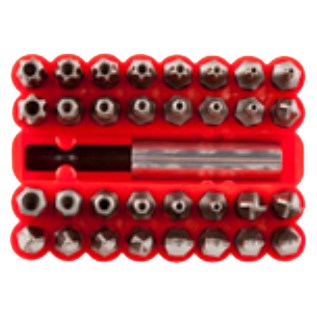 BOSS 33 Piece Industrial S2 Steel Security Set