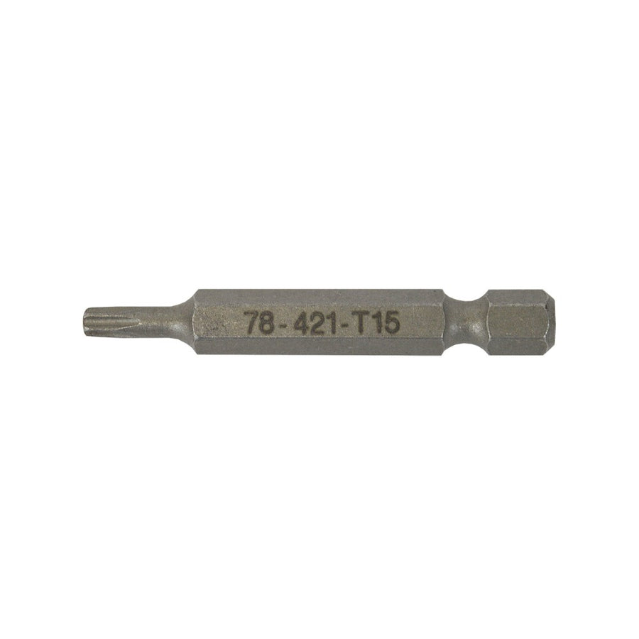 BOSS T15 X 2" TORX Plain Finish Bit