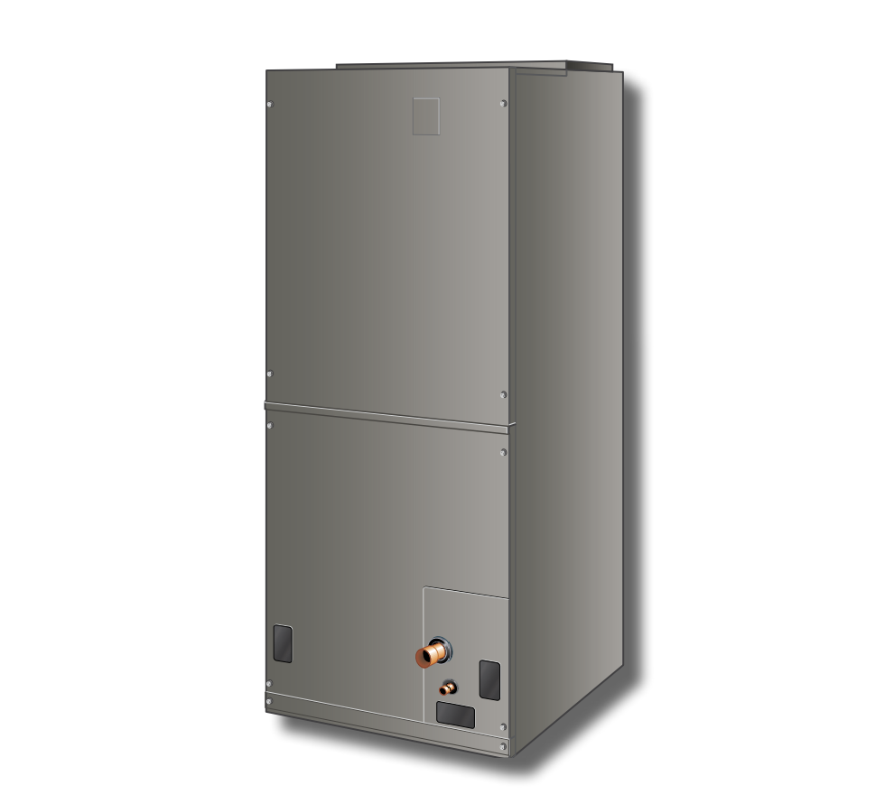 Allied 2 Ton Upflow/Horizontal Variable Speed ECM Air Handler with R-4 ...