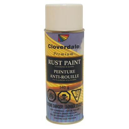 Flat Black Rust Spray Paint