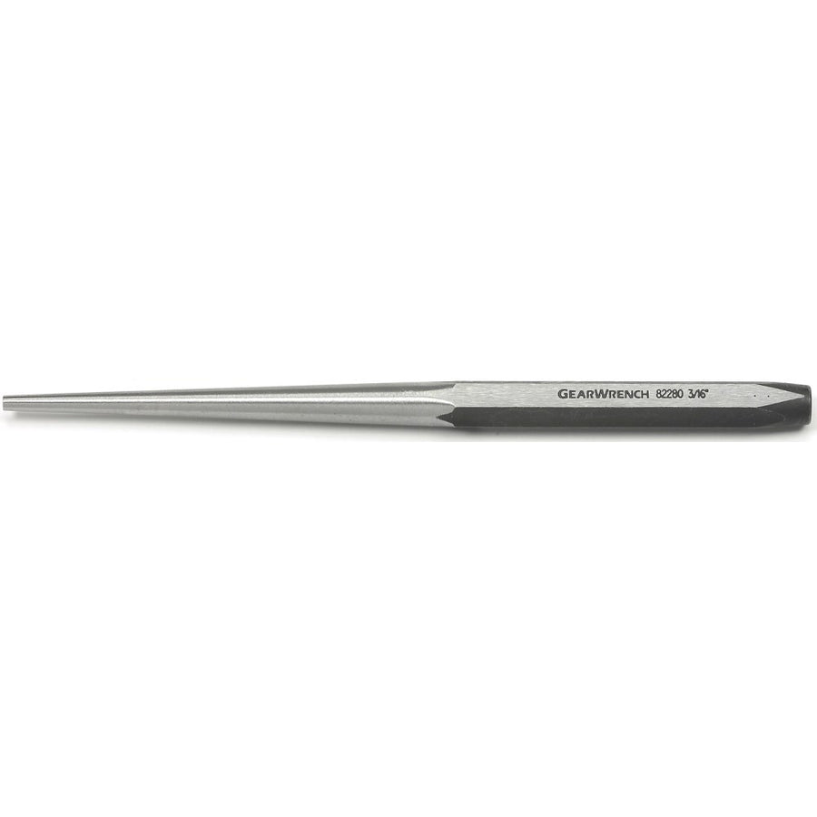 Gearwrench Long Taper Punch | 1/4" Point | 11" Length | Alloy Steel