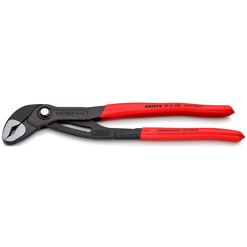 Knipex 12" Cobra High-Tech Water Pump Pliers | 30 Adjustment Positions