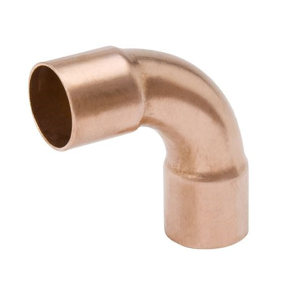 90 Degree 5/8" Long Radius Copper Elbow | C X C