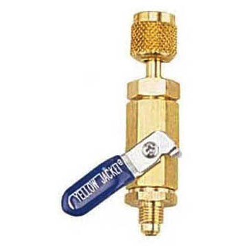 Yellow Jacket 1/2" SAE Male Flare X Female Flare Ball Valve for Vacuum Charging
