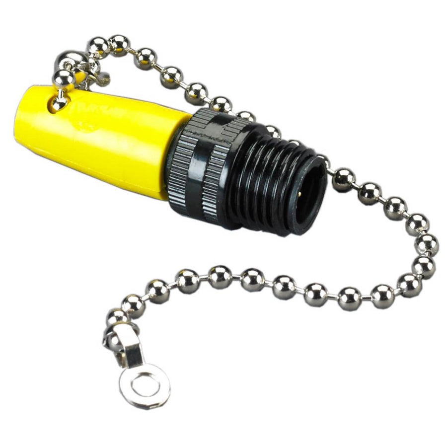 Yellow Jacket Shorting Cap for Umbilical Cord for RecoverX and RecoverXLT Machines