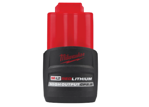 Milwaukee M12 High Output CP2.5Ah