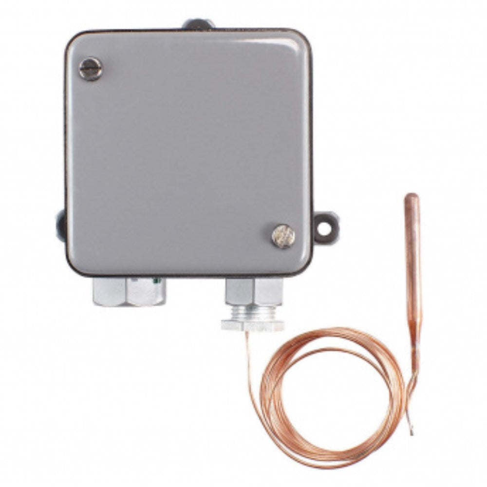 Johnson Controls 0/150 F SPDT Remote Bulb Temperature Control with NEM ...