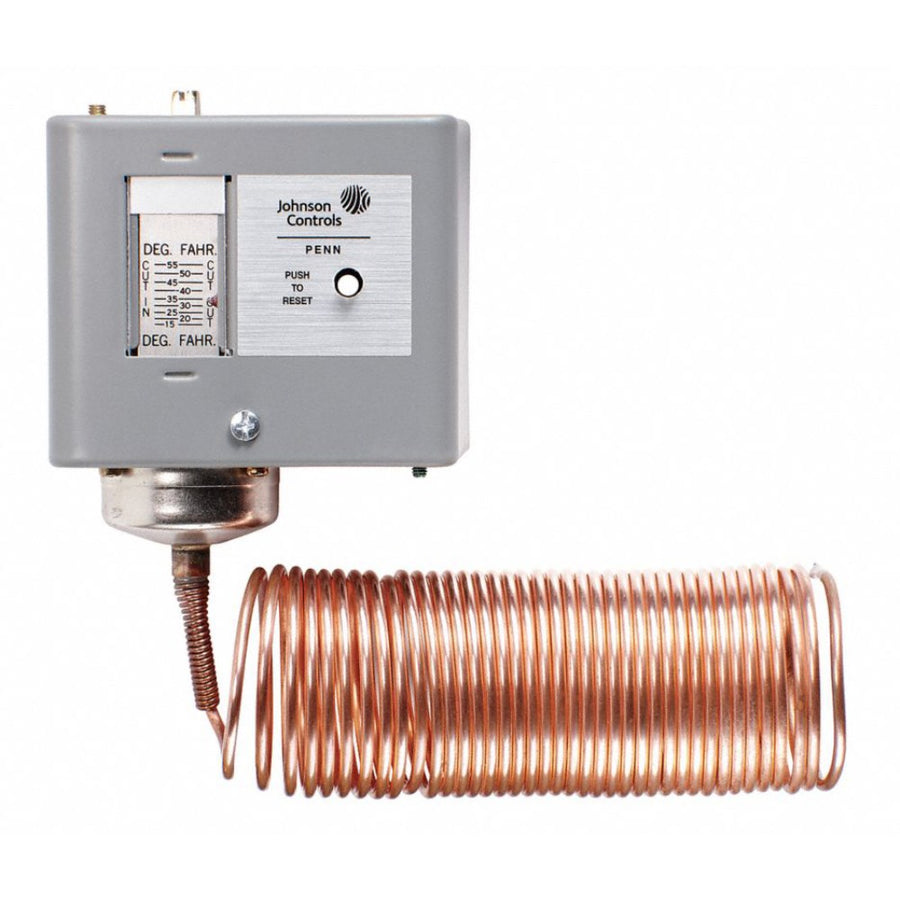 Johnson Controls 15/55 F 4 Wire 2 Circuit Manual Reset Temperature Control