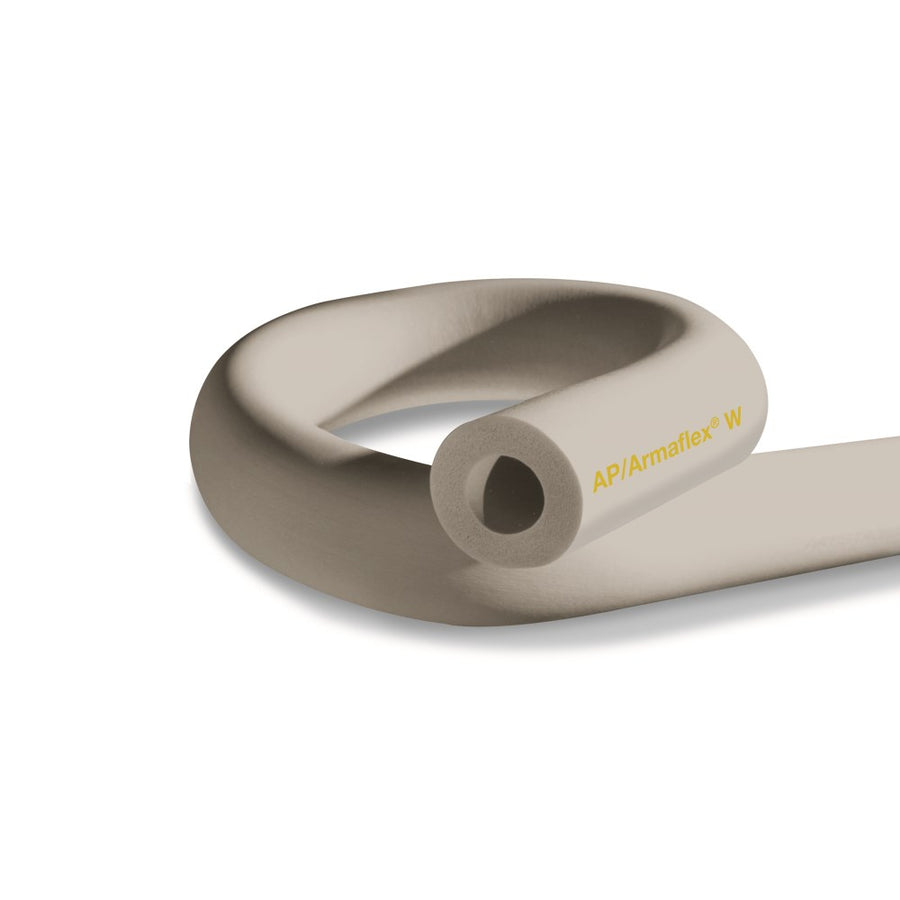ArmaFlex 1-1/8" OD X 1" Wall X 6' Flexible White Tube Insulation