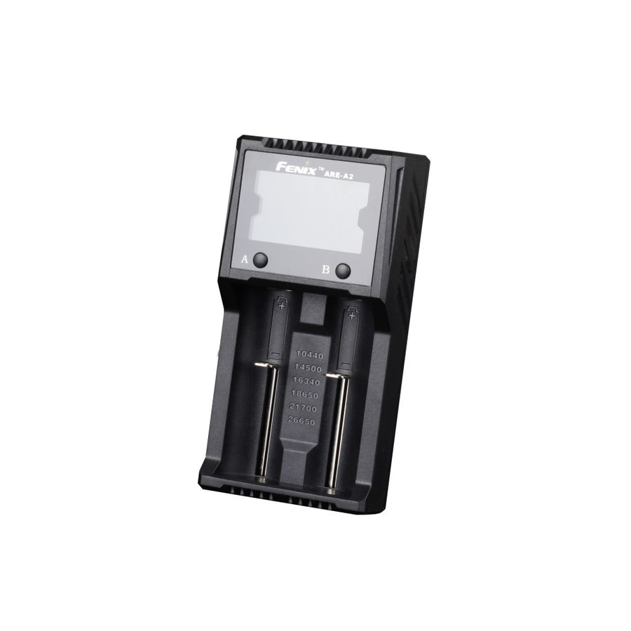 Fenix 2 Channel Battery Charger with LCD Screen