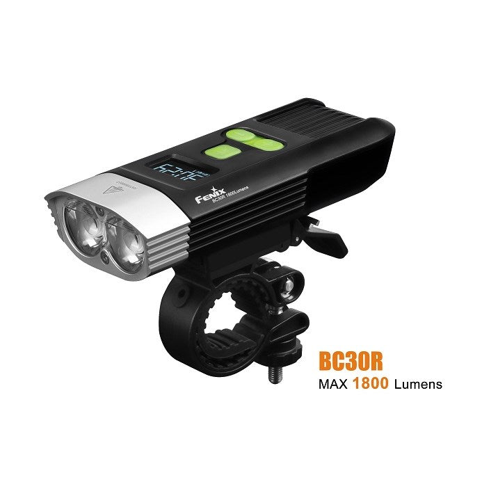 Fenix High-Performance Digital OLED Display Bike Light | 6 Modes | 1800 Max. Lumens
