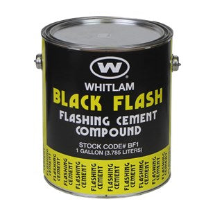 Whitlam Black Flash Flashing Cement Compound | 1 Gallon