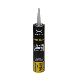Whitlam Black Flash Flashing Cement Compound | 1/10 Gallon