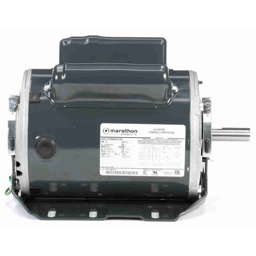 1 1/2HP 1725RPM DP,56H 1/60/115/208-230V