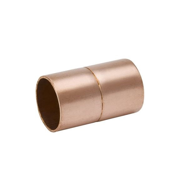 1/4" Rolled Stop Copper Coupling | C X C