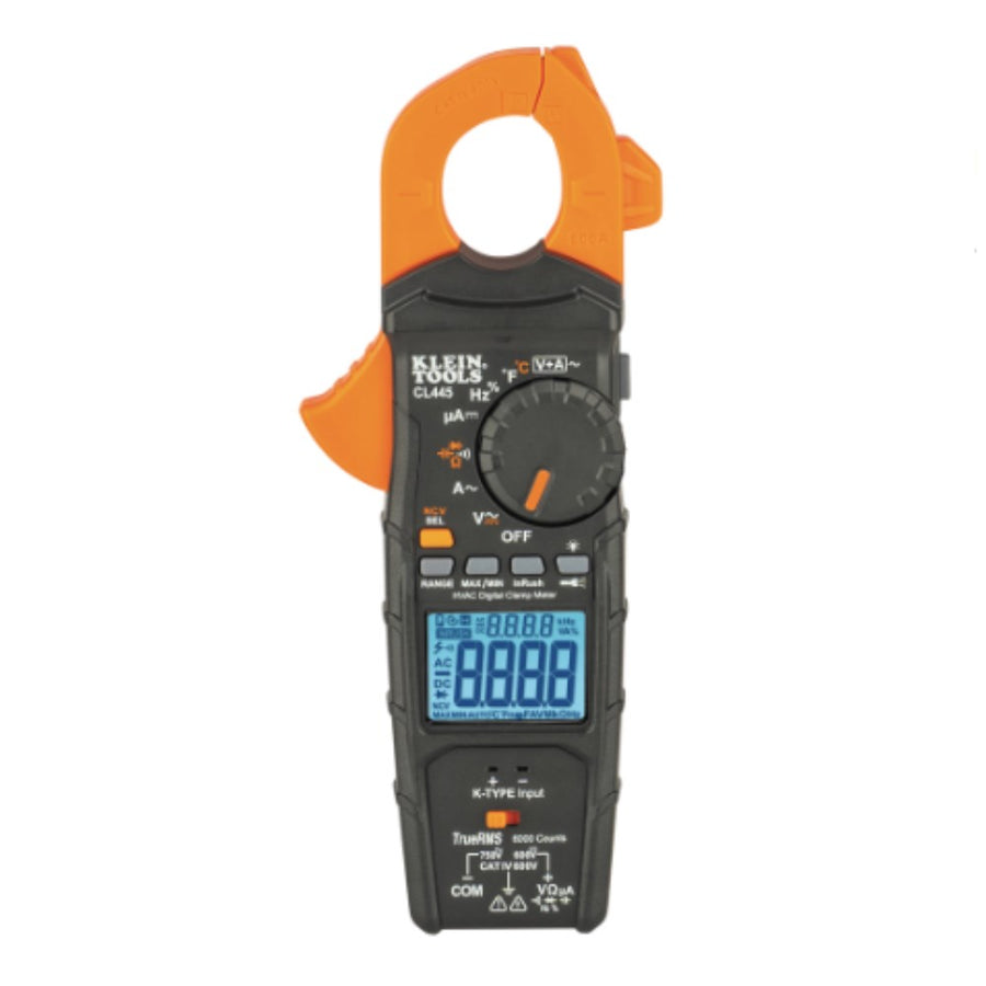 Klein HVAC Clamp Meter CAT IV 600V