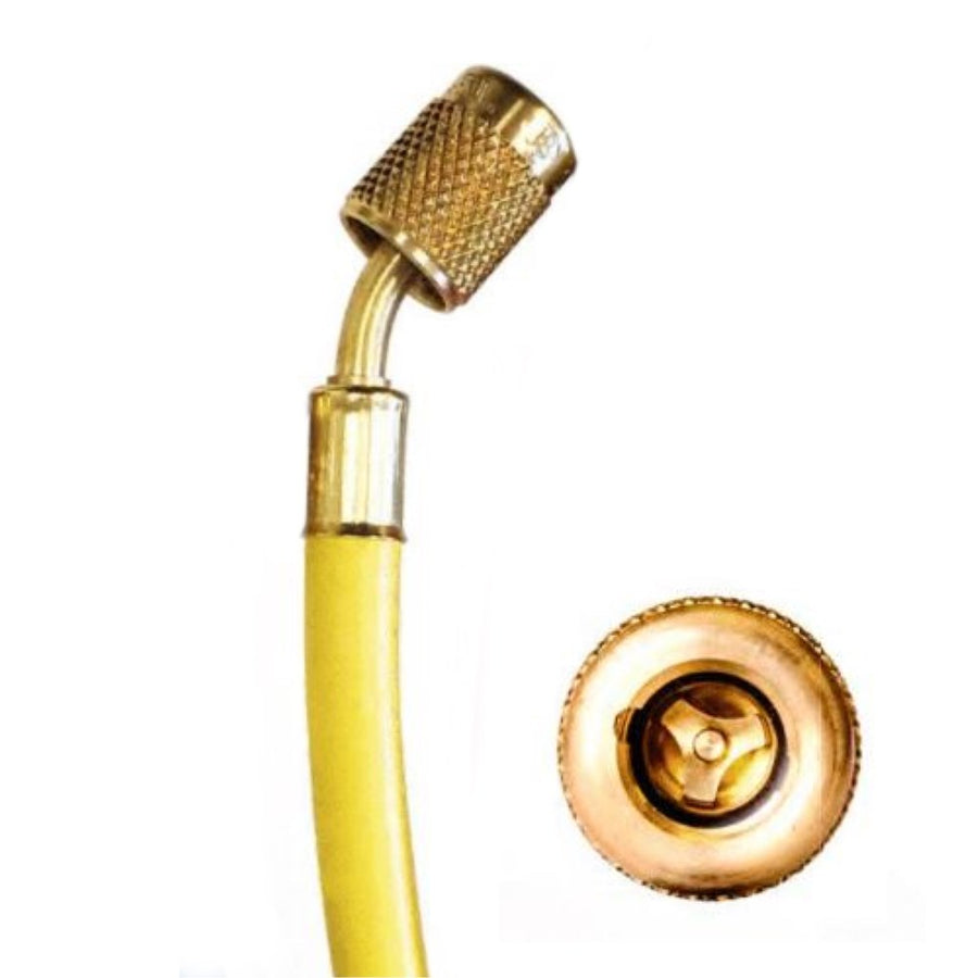JB KOBRA 1/4" X 60" Yellow High Pressure Hose with Secure Seal