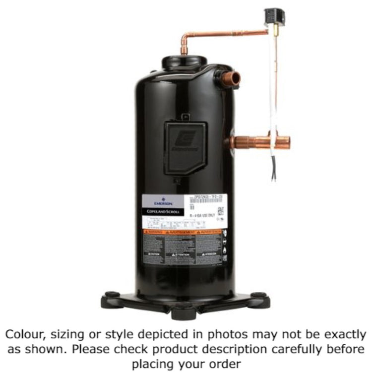 Copeland 94,000 BTU/Hr A/C Digital Scroll Compressor with Rotalock | 5 ...