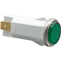 Selecta 1/2" OD Indicator Light | Green Lens | 28 VAC/DC
