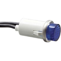 Selecta 1/2" OD Indicator Light | Blue Lens | 125 VAC