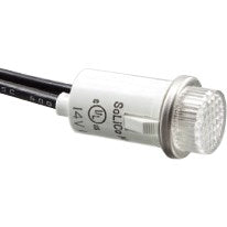 Selecta 1/2" OD Indicator Light | Clear Lens | 28 VAC/DC