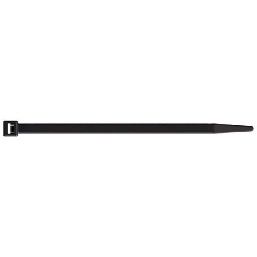 Pico Intermediate 40 Cable Tie | UV Black | 6" Length | 100 Per Bag