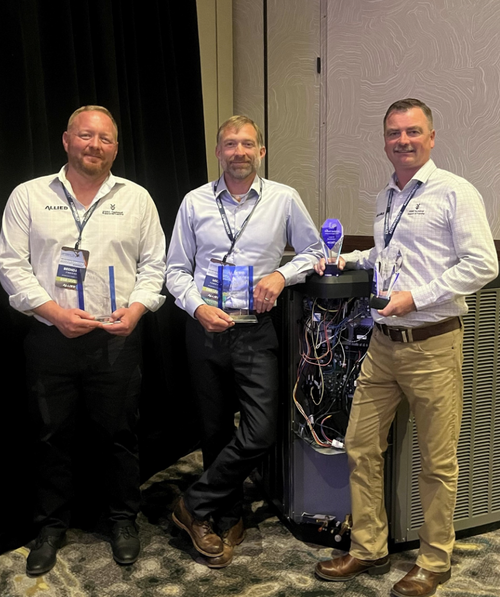 Refrigerative Supply Limited (RSL) HVAC Technical Support Team sweeps awards at Allied Air DSR Technical Training Conference