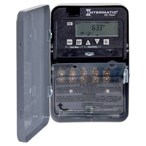 Intermatic 24-Hour Electronic Time Switch | 120V | 208-277 VAC | SPDT