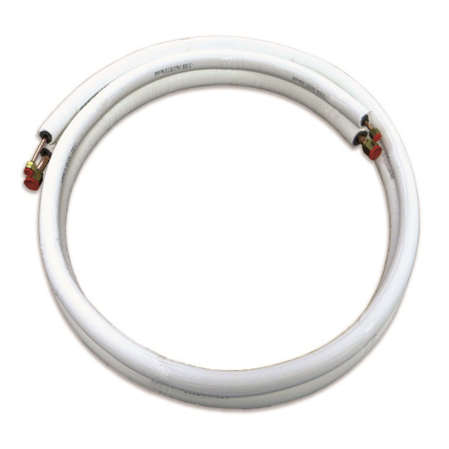 EZ-Pull 1/4" X 5/8" X 50' White Mini-Split Line Set