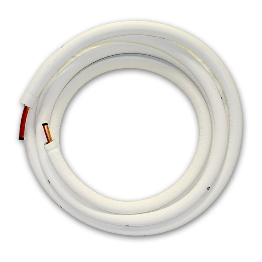 EZ-Pull 5/8" X 5/8" X 164' White Insulated Copper Line Set