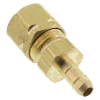 Johnson Controls 1/4" Barb X 1/4" Compression Adapter