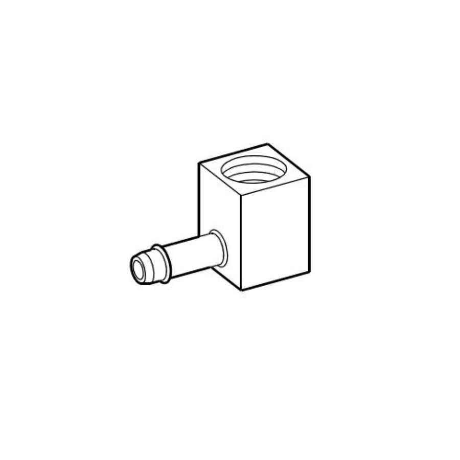 Johnson Controls 1/4" Barb X 1/8" FPT 90 Degree Female Adapter Elbow