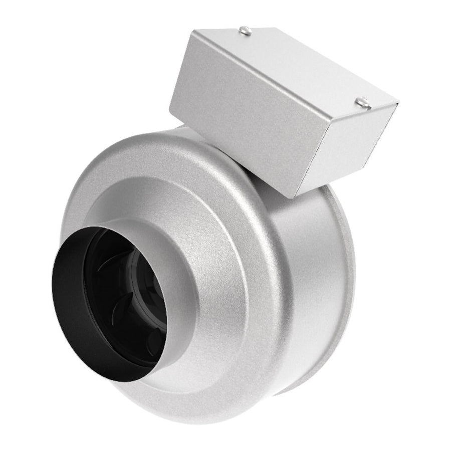 Fantech Inline Centrifugal Duct Fan with ECM | 4" Duct | 180 CFM | 120/1
