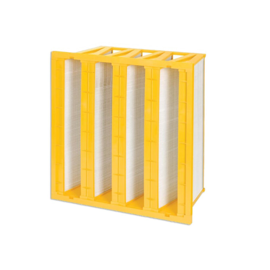 Aerostar 24" X 24" X 12" MERV 16 FP Mini-Pleat V-Bank Filter